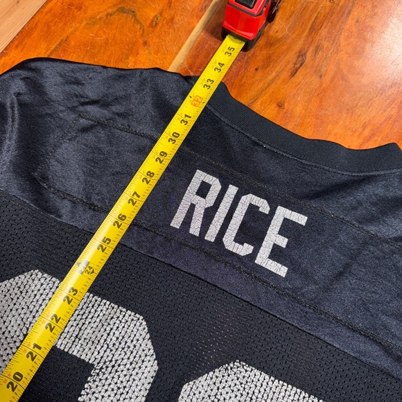 VTG Men’s Adidas Jerry Rice #80 Oakland Raiders NFL Football Jersey 3XL XXXL - Picture 9 of 9